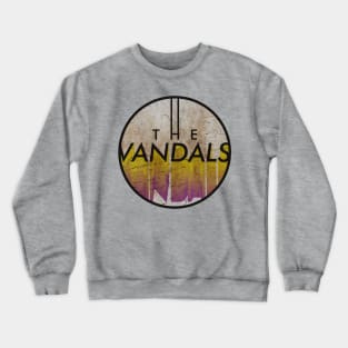 THE VANDALS - VINTAGE YELLOW CIRCLE Crewneck Sweatshirt